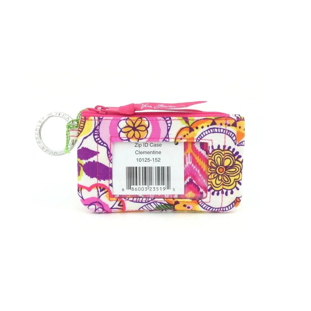 Vera Bradley Clementine‎ Zip Id NWT